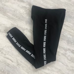Pink by VS small leggings, NWOT